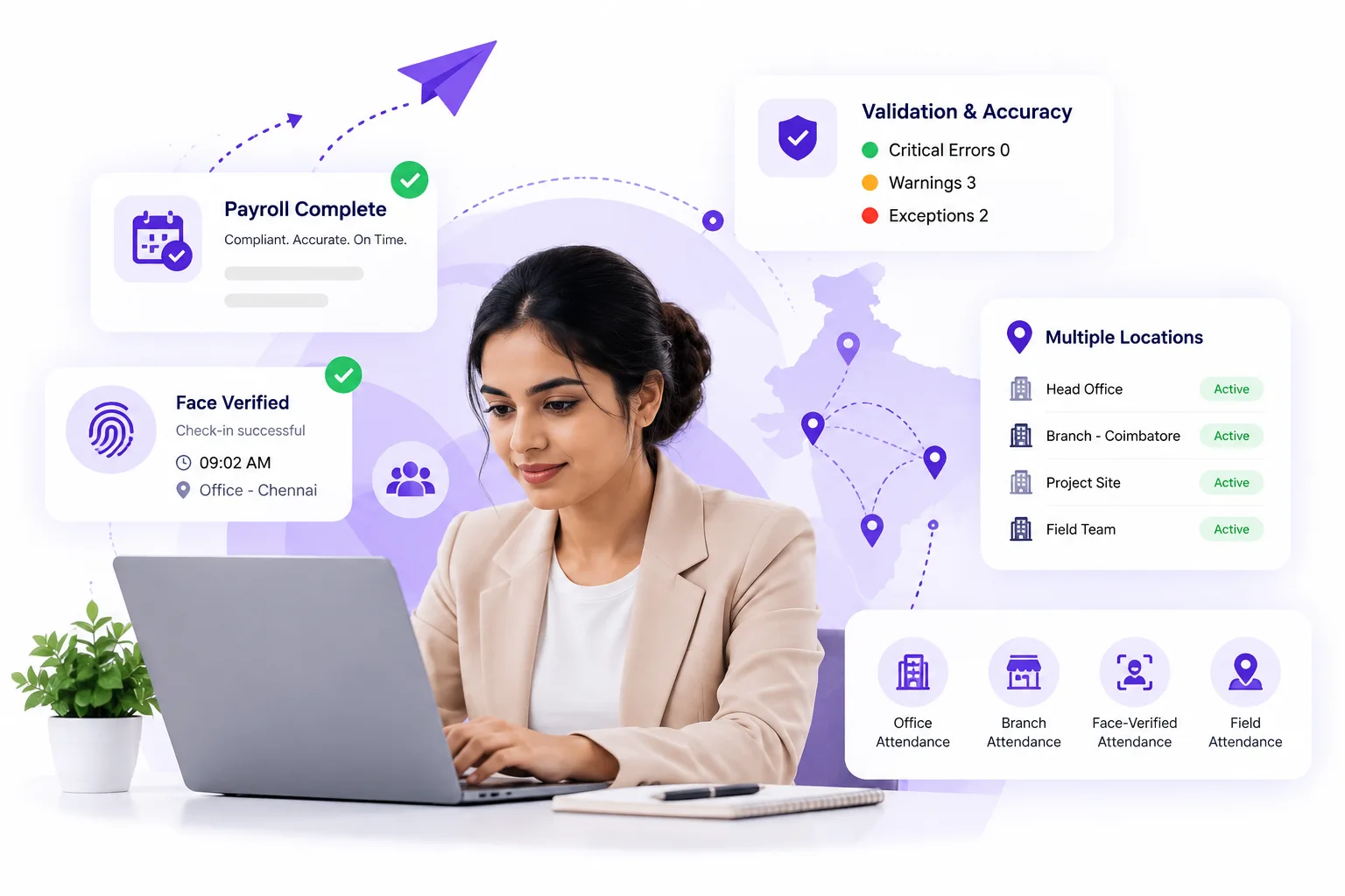 AttinSync Office and Field Attendance