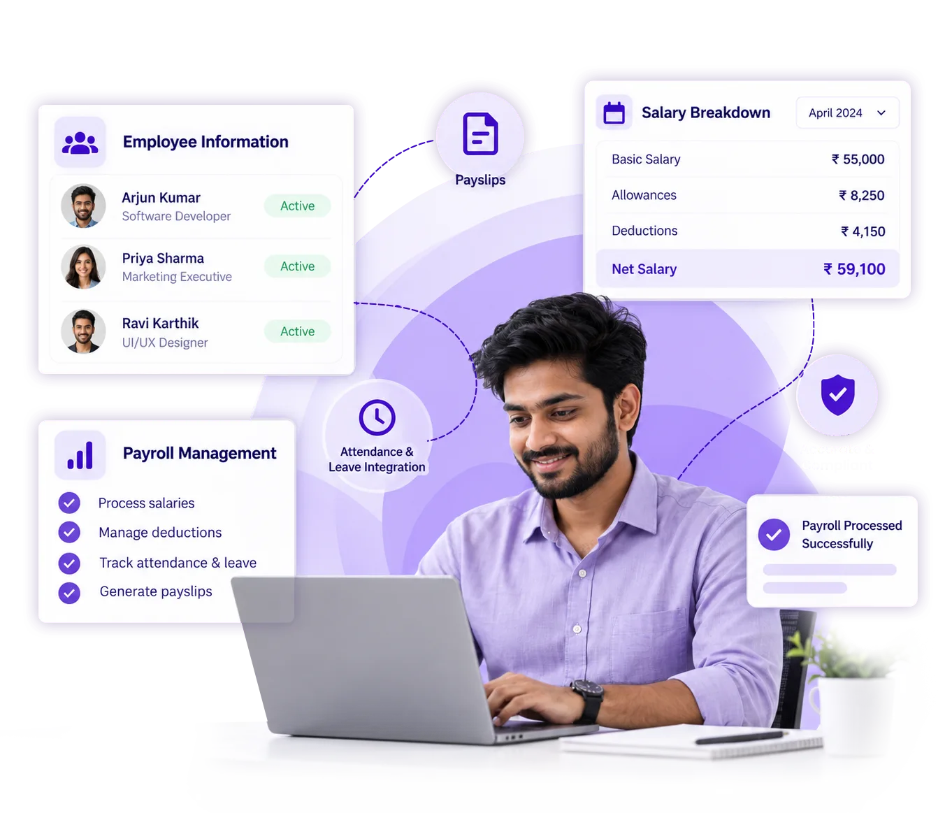 Manage Salaries With AttinSync