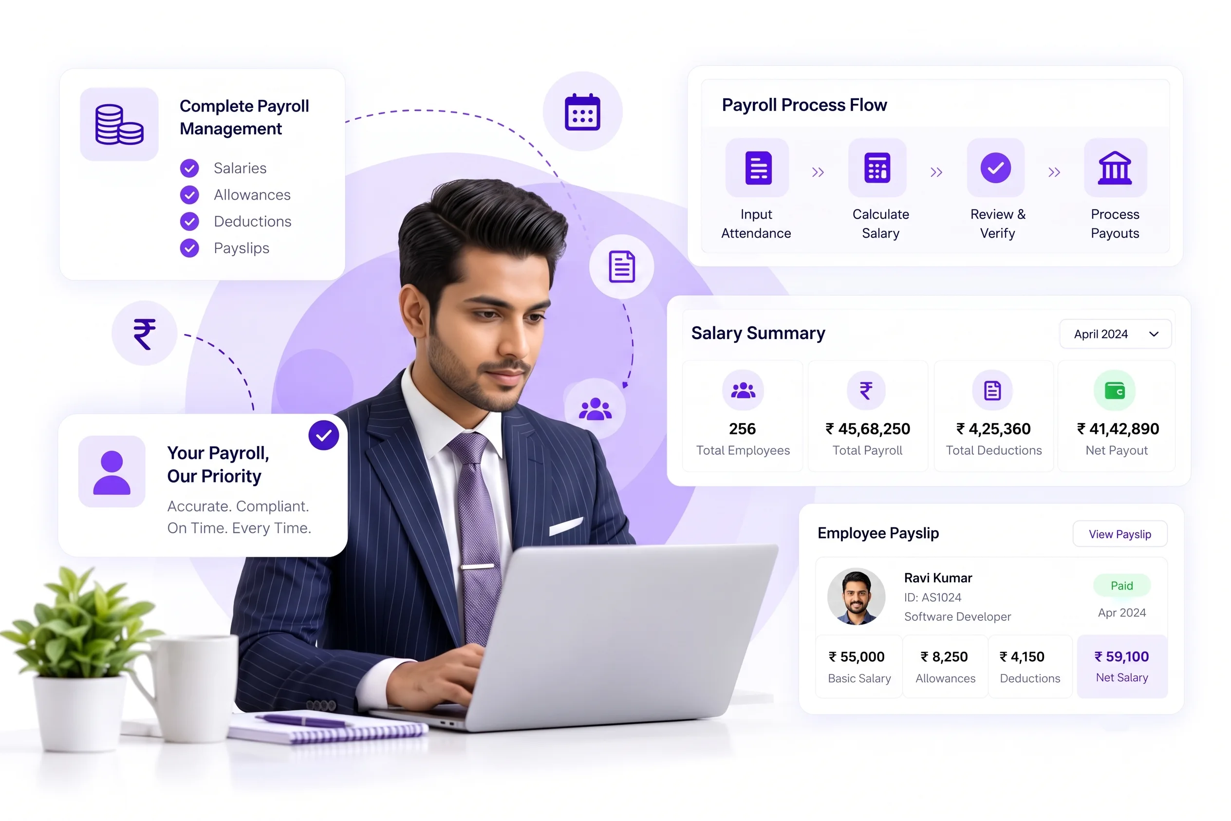 Attinsync Payroll Management Software