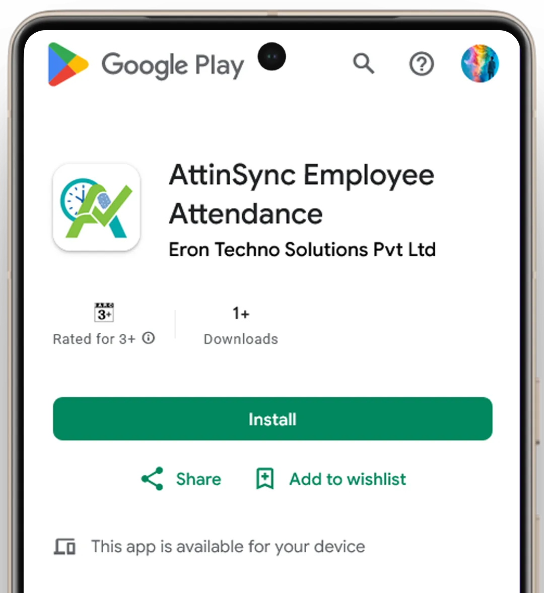 AttinSync Payroll Mobile App